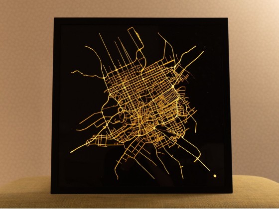 Картина VOUW LIGHTBOX CITY GAZING