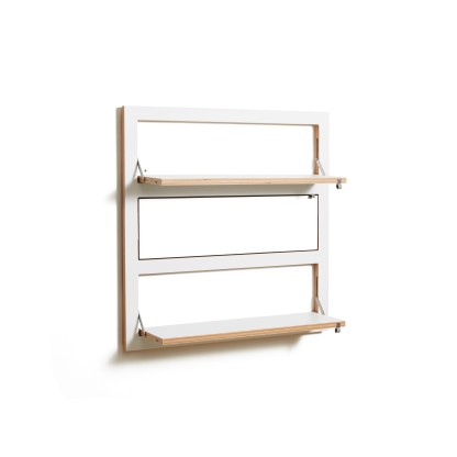 Книжные шкафы AMBIVALENZ FLPPS 80x80x3 - WHITE