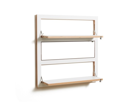 Книжные шкафы AMBIVALENZ FLPPS 80x80x3 - WHITE