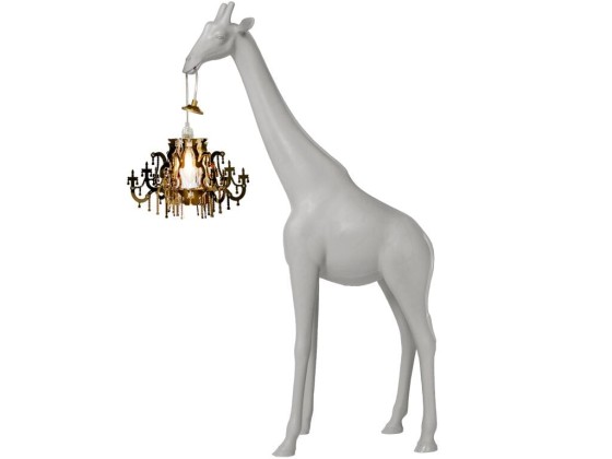 Напольный светильник In Stock QEEBOO - GIRAFFE IN LOVE XS COLD SAND