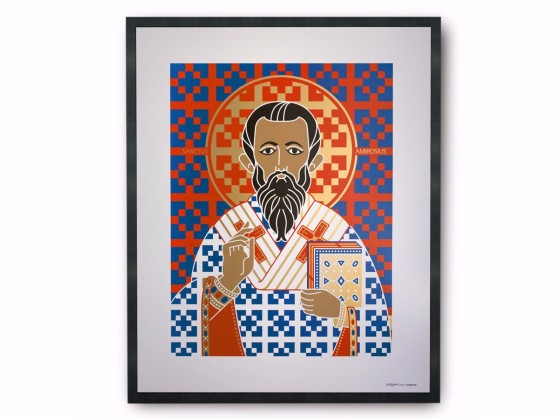Плакат TuttiSanti SAINT AMBROSE