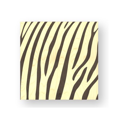 Картина LIGNIS® ZEBRA WARM