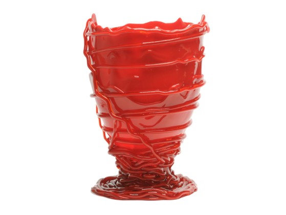 Ваза - цвет матовый красный Corsi Design POMPITU II