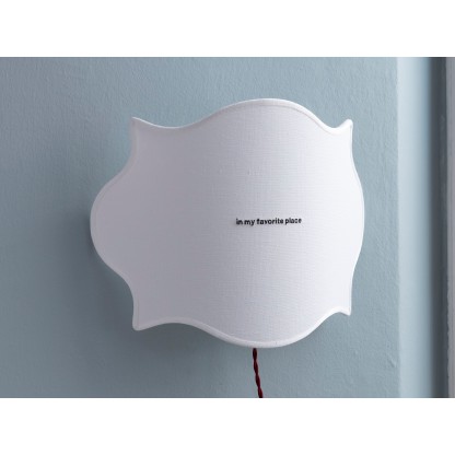 Бра - настенная лампа SERVOMUTO I WANNA BE YOUR DOG