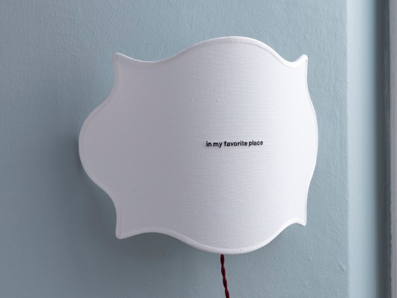 Бра - настенная лампа SERVOMUTO I WANNA BE YOUR DOG