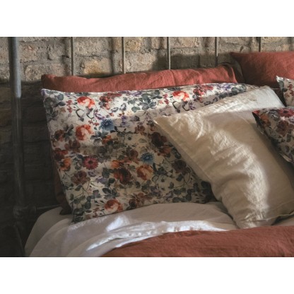 наволочки LA FABBRICA DEL LINO STAMPA BOUQUET