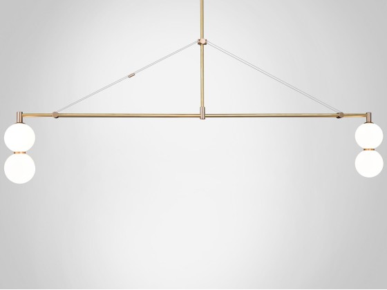 Подвесные светильники Marc Wood Studio ECHO CHANDELIER LINEAR 2