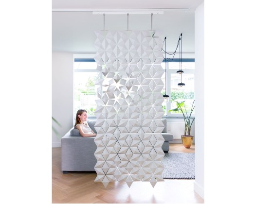 Перегородки bloomming FACET Hanging Room Divider 102x226cm