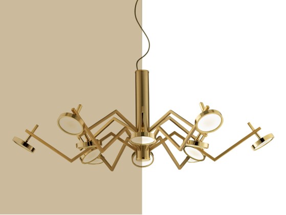 Подвесные светильники Euroluce Lampadari VECTOR