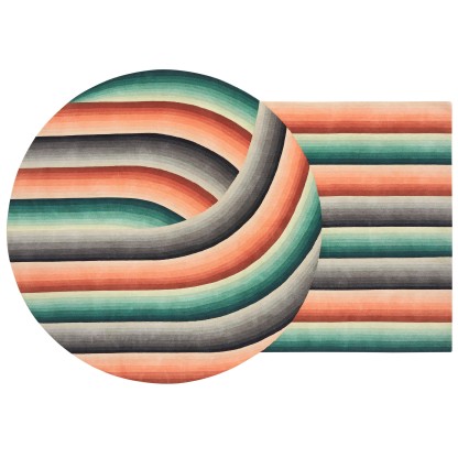 Ковер GAN ROUND MIRAGE ORANGE