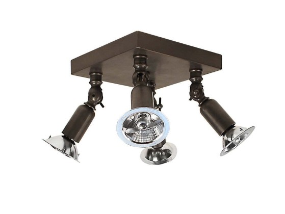Потолочные светильники Authentage Lighting FISTON ON SQUARE BASE LARGE