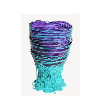 Фиолетово-бирюзовая ваза Corsi Design SPAGHETTI