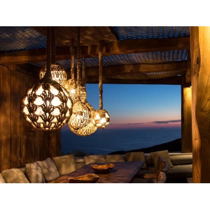 Подвесные светильники садовые Ilektras Croshade Подвесной светильник