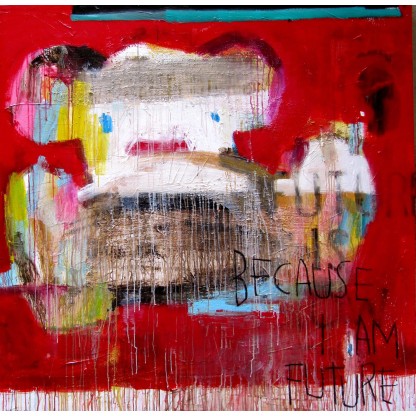 Картина ICI ET LA I AM FUTURE