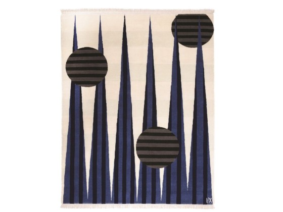 Ковер  Carpets CC by Cecilia Setterdahl ART MONEY BLUE