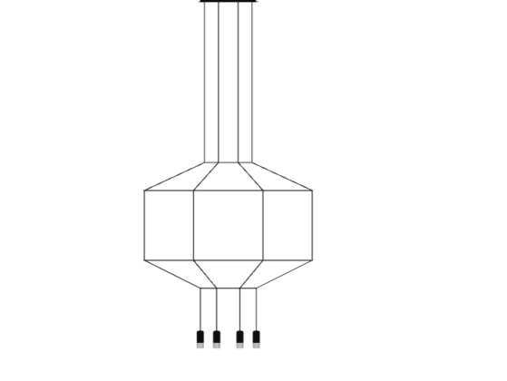 Подвесные светильники Vibia WIREFLOW 0300 / 0400