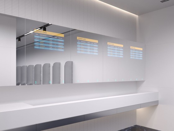 Системы кранов дозаторы мыла и сушилки для рук Stern SWAR TV