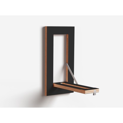 Вешалка AMBIVALENZ FLPPS HNGRAIL 20x40-1 - BLACK