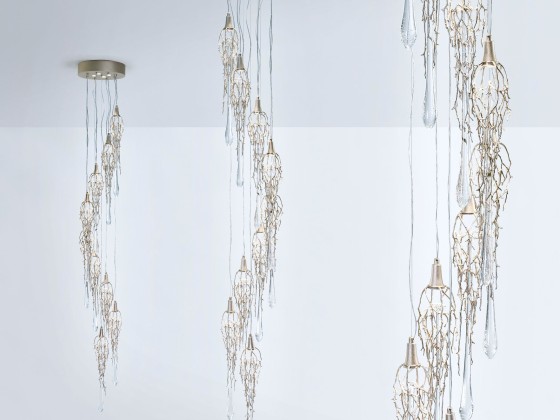 Потолочные светильники Serip LIQUID ROUND CHIME SMALL