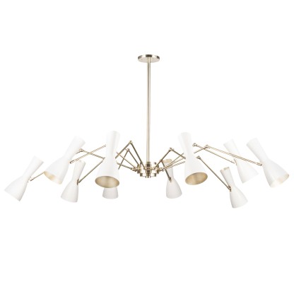 Подвесные светильники Il Bronzetto WORMHOLE 11-10 Luci