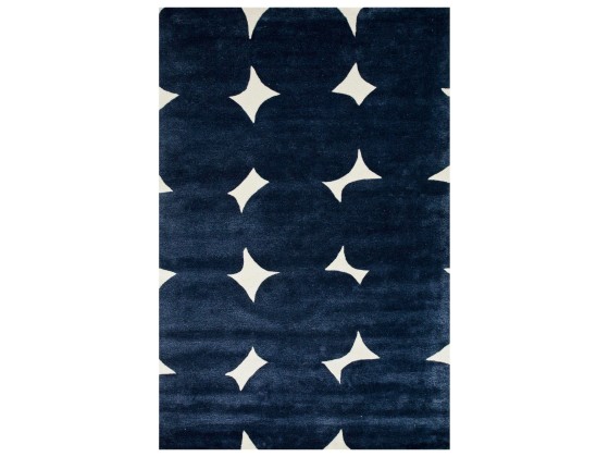 Ковер Jaipur Rugs CRAZY DOT TAQ-6059 White/Medieval Blue