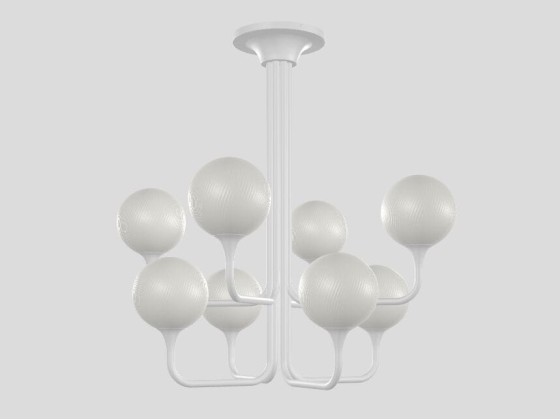 Уличные наружные потолочные светильники Masiero TEE OUTDOOR PL4+4 RD 100