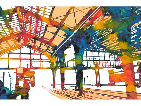 Плакат ARTDESIGNBOX BERLIN FRIEDRICKSTR ASSE 3