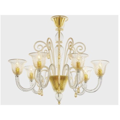 Подвесные светильники Sogni Di Cristallo GOLD EOS