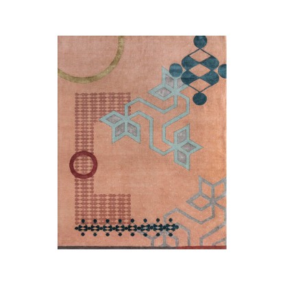 Ковер Jaipur Rugs KOLAM AKWB-7002 SmokySalmon/SmokySalmon