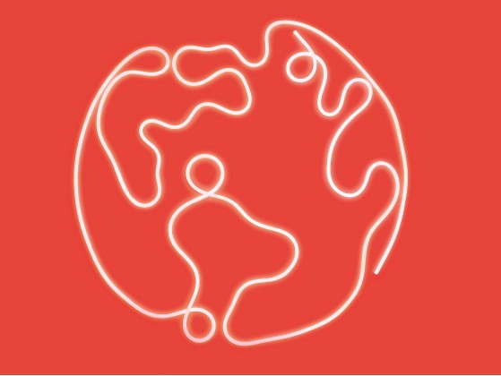 Бра - настенная лампа Artemide LA LINEA 25 - EARTH