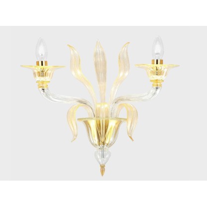Бра - настенная лампа Sogni Di Cristallo DAMOCLE D'ORO