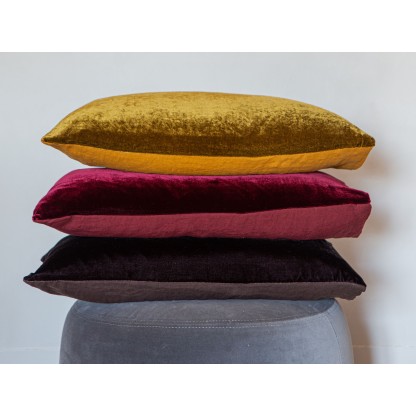 Диванные подушки Once Milano VELVET AND LINEN CUSHION