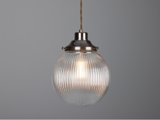 Подвесные светильники Mullan Lighting STANLEY 200MM HOLOPHANE GLOBE PENDANT