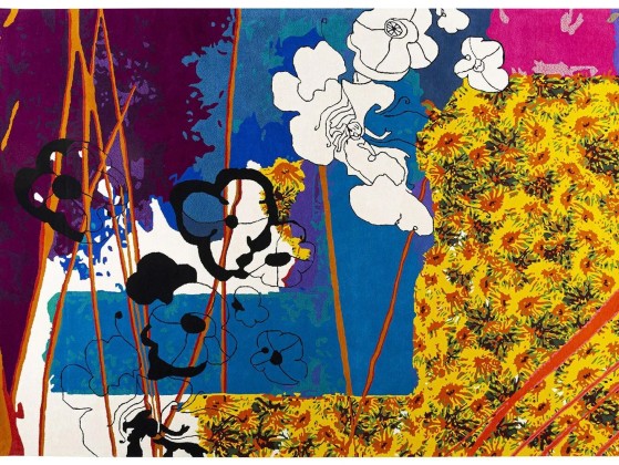 Ковер Diacasan Edition PLUME ET LES FLEURS