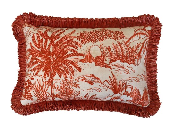 Диванные подушки Aldeco PAYSAGE DE RVE Terracotta Dream