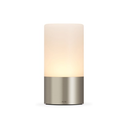 Уличная настольная лампа Voltra Lighting VOLTRA FROSTED SATIN NICKEL