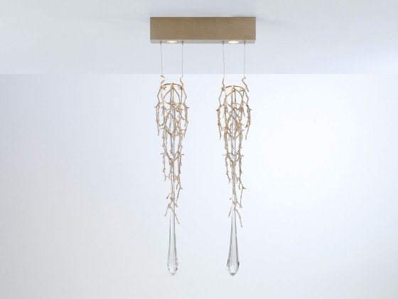 Подвесные светильники Serip LIQUID DRIP TWIN