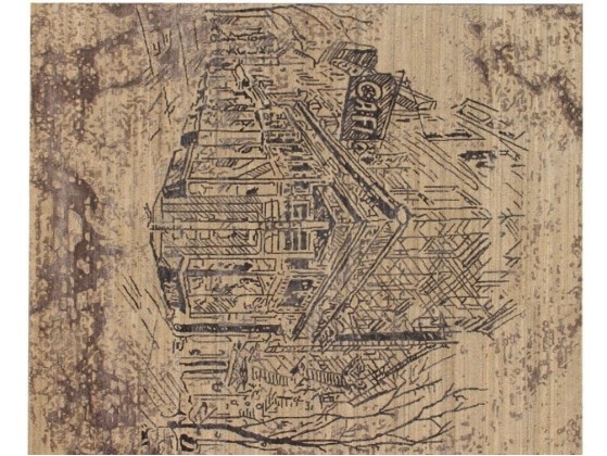 Ковер Ghodrati Rug LAN 4232