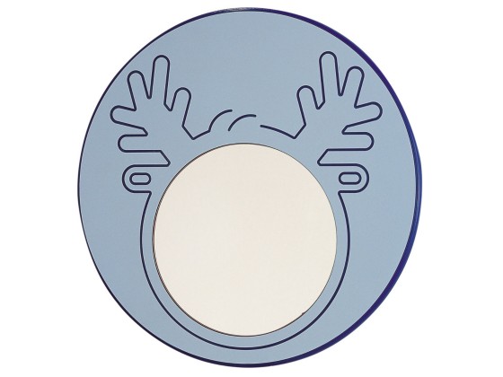 Зеркало круглое от фабрики Ponte Giulio модель BIRDO