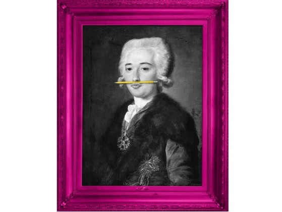 Печать на холсте Mineheart THE YELLOW PENCIL