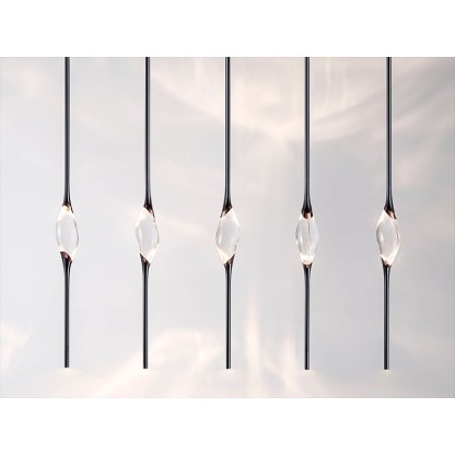 Подвесные светильники Il Pezzo Mancante IL PEZZO 12 LONG CHANDELIER