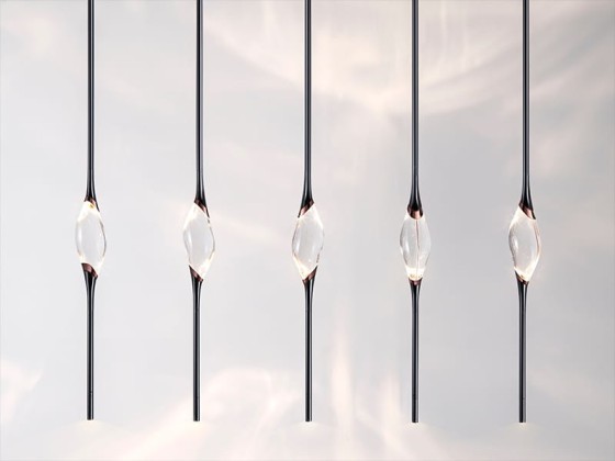 Подвесные светильники Il Pezzo Mancante IL PEZZO 12 LONG CHANDELIER