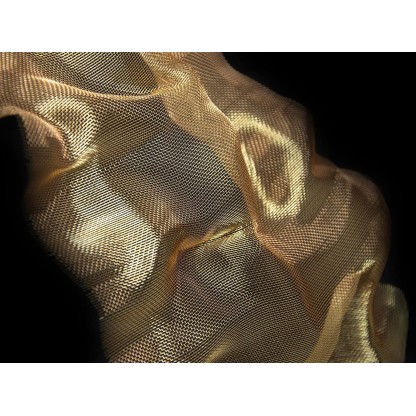 Ткани для стен Tessitura Tele Metalliche Rossi DUNE ORO