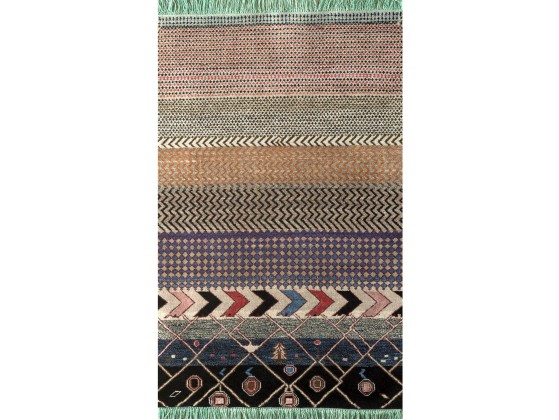 Ковер Jaipur Rugs LEHERIYA LES-1041 White/Ebony