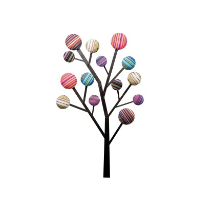 Вешалка для одежды KARE Design BUBBLE TREE