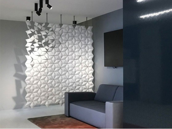 Перегородки bloomming FACET Hanging Room Divider 170x207cm