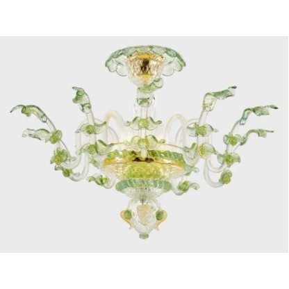 Потолочные светильники Sogni Di Cristallo APOLLO DEI DOGI WITH LEAVES
