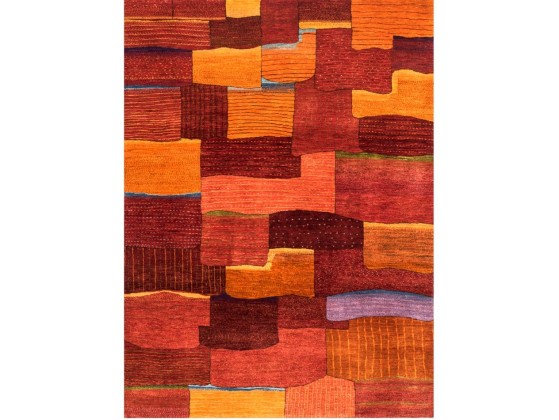 Ковер Zollanvari ERRATIC TILES, RED &amp; ORANGE