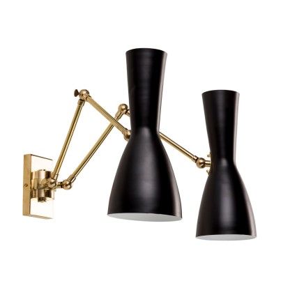 Бра - настенная лампа Il Bronzetto WORMHOLE 05 Double