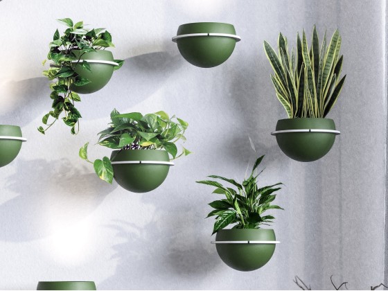 Ваза BLOSS ASTRA WALL - EARTH